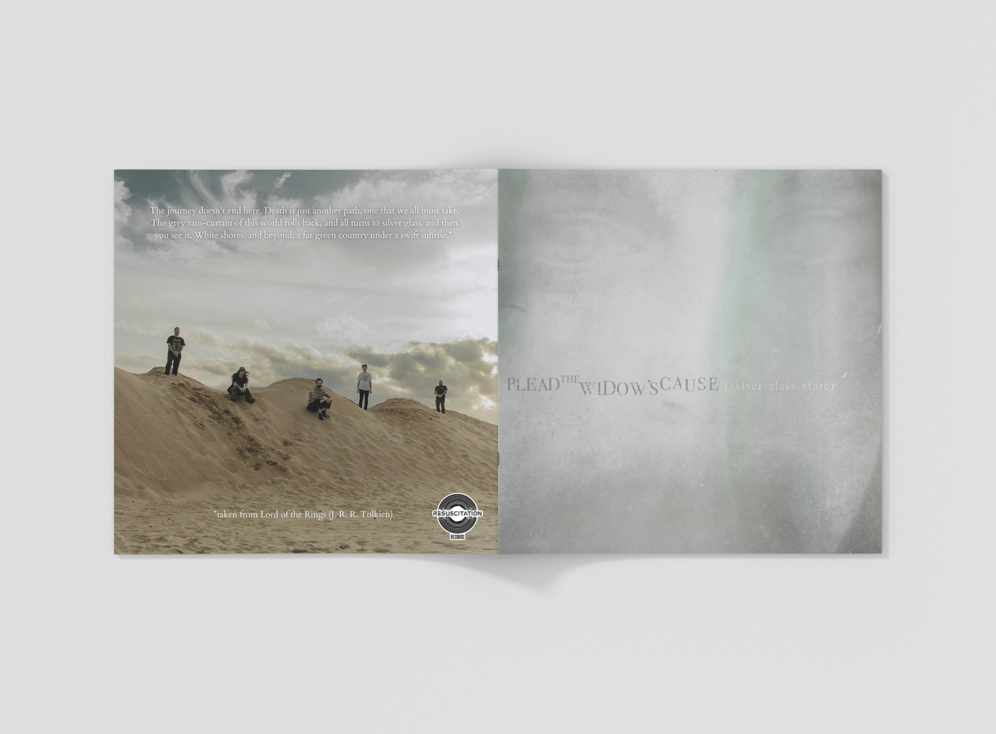 Plead the Widow's Cause - Silver Glass Stare - Deluxe 12" LP