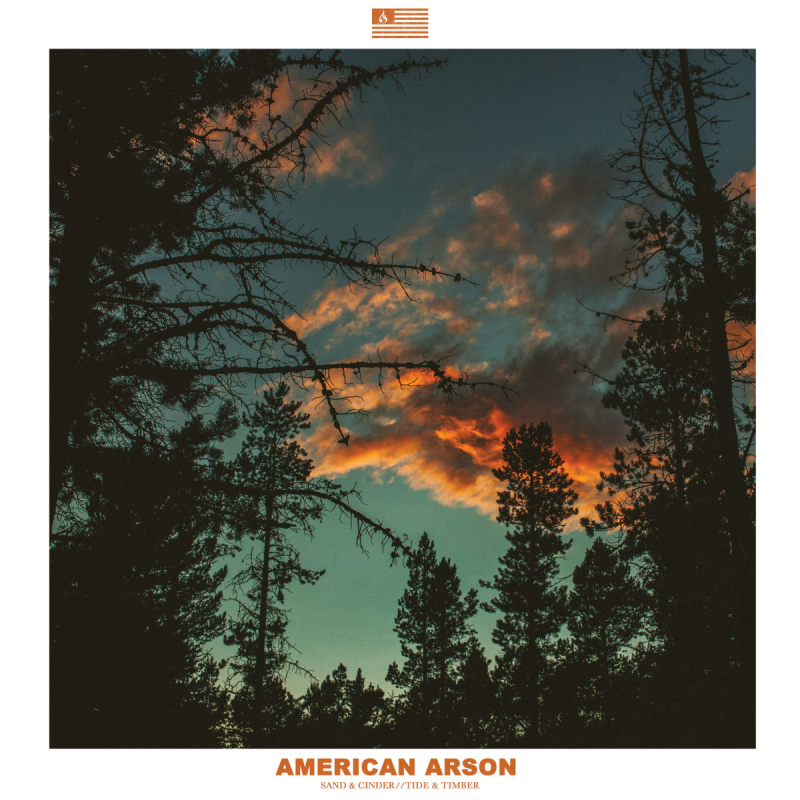 American Arson "Sand & Cinder//Tide & Timber" LP - Color Vinyl