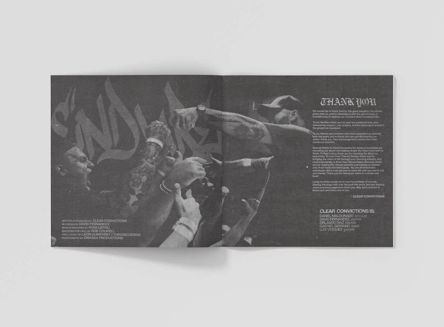 Clear Convictions - Endure - Deluxe 12" LP