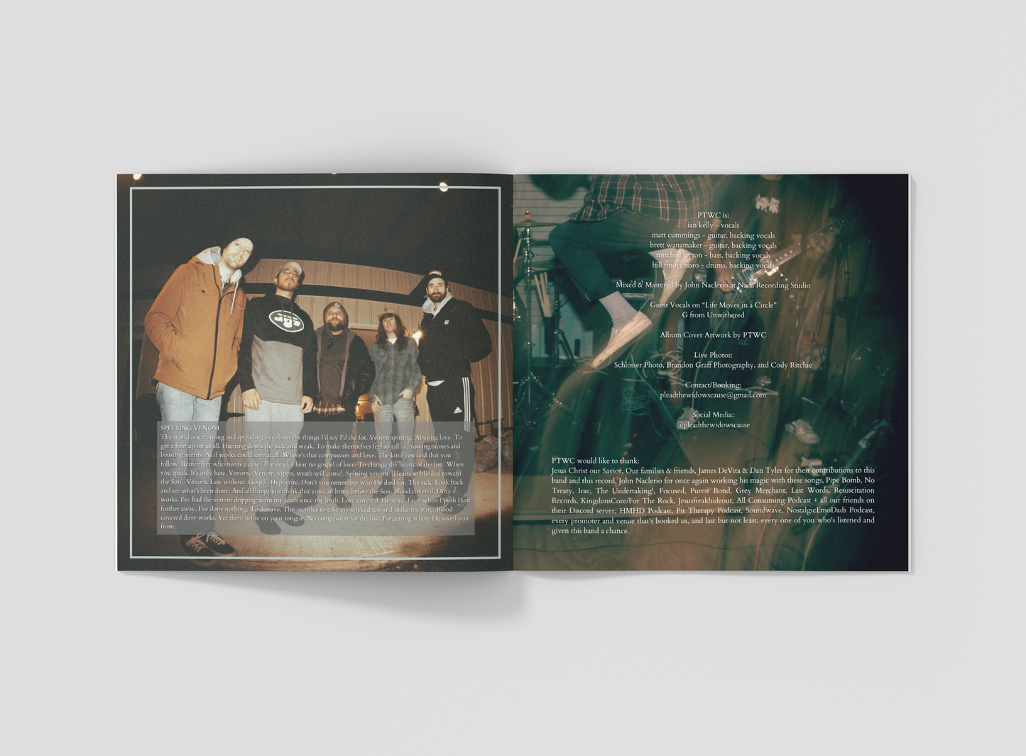 Plead the Widow's Cause - Silver Glass Stare - Deluxe 12" LP